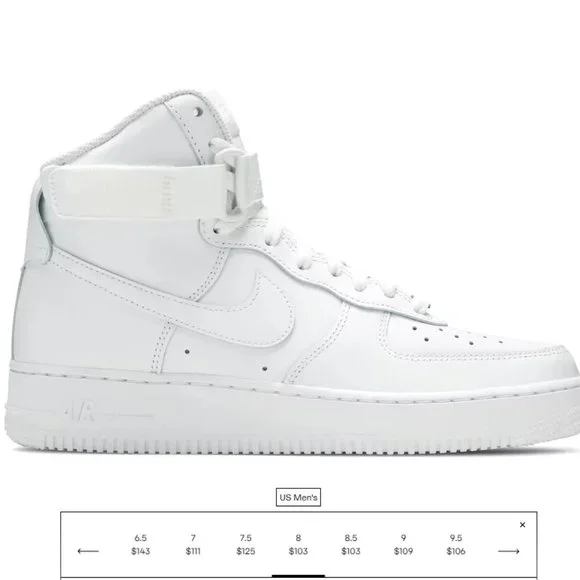 Air Force 1 High '07 'Triple White' - Picture 4 of 6